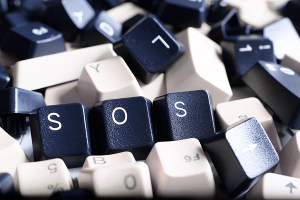 klávesy z klávesnice SOS
