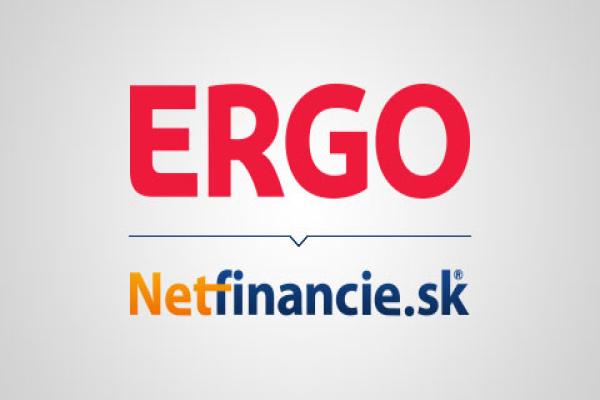 logo Ergo a Netfinancie.sk